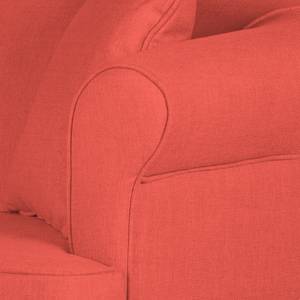 Sofa Lilou (2-Sitzer) Webstoff Rot