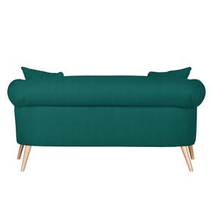 Sofa Lilou (2-Sitzer) Webstoff Türkisgrün