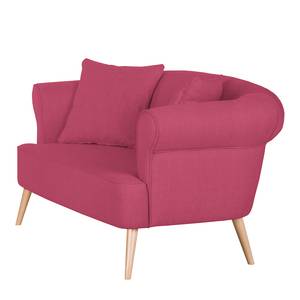 Sofa Lilou (2-Sitzer) Webstoff Weinrot