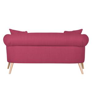 Sofa Lilou (2-Sitzer) Webstoff Weinrot