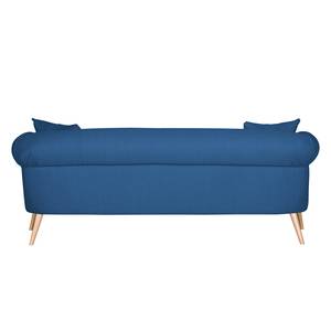 Sofa Lilou (3-Sitzer) Webstoff Meerblau