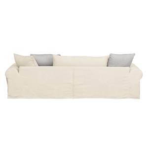 Sofa Lindas (3-Sitzer) Webstoff Beige / Grau