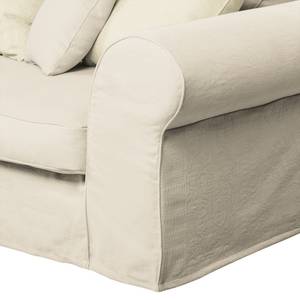 Sofa Lindas (3-Sitzer) Webstoff Beige / Grau