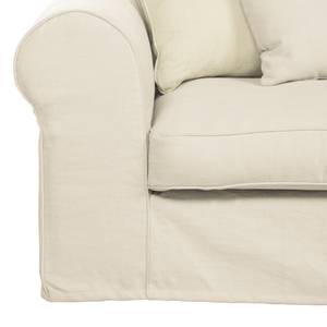 Sofa Lindas (3-Sitzer) Webstoff Beige / Grau