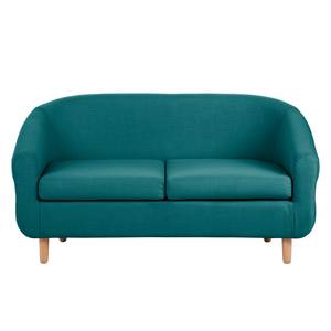 Sofa Little (2-Sitzer) Stoff Blau/Grün - Petrol