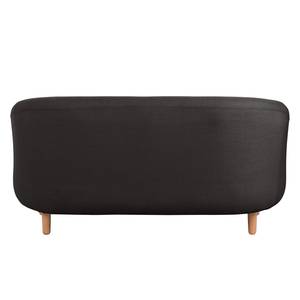 Sofa Little (2-Sitzer) Stoff - Schwarz