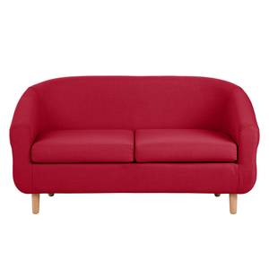 Sofa Little (2-Sitzer) Stoff Rot - Rot