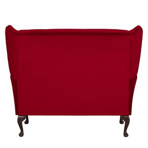 Canapé Little Hale (2 places) Microfibre - Rouge rubis