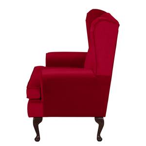 Canapé Little Hale (2 places) Microfibre - Rouge rubis