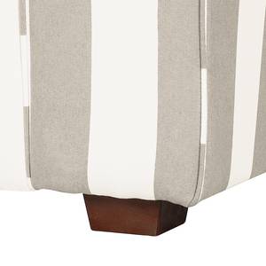 Divano Colmar a 3 sedute- Tessuto beige a strisce - Tessuto beige a strisce - Beige