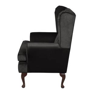 Sofa Lofthouse (2-Sitzer) Microfaser Schwarz