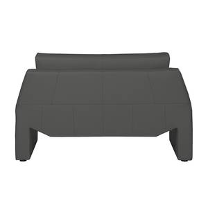 Sofa Longford (2-Sitzer) Echtleder Echtleder - Anthrazit