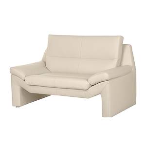 Sofa Longford (2-Sitzer) Echtleder Echtleder - Beige