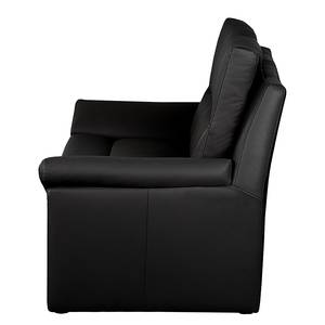 Sofa Longford (2-Sitzer) Echtleder Echtleder - Schwarz