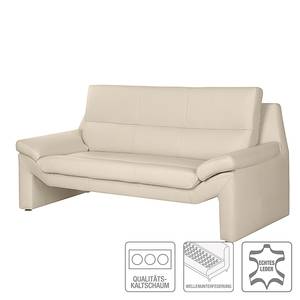 Sofa Longford (3-Sitzer) Echtleder Beige