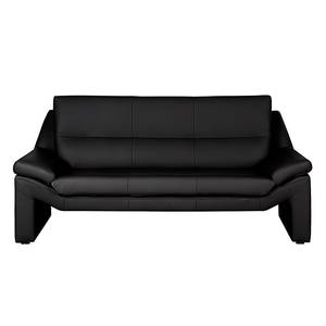 Sofa Longford (3-Sitzer) Echtleder Echtleder - Schwarz