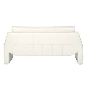 Sofa Longford (3-Sitzer) Echtleder Echtleder - Weiß