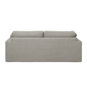 Sofa Looca (2,5-Sitzer) Webstoff Lichtgrau