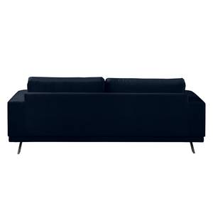 Sofa Lorcy (2,5-Sitzer) fluweel - Nachtblauw