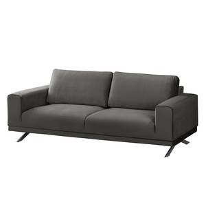 Sofa Lorcy (2,5-Sitzer) Samt - Grau