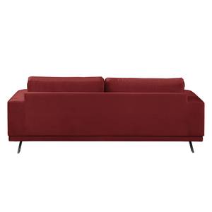 Sofa Lorcy (2,5-Sitzer) fluweel - Rood