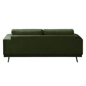 Sofa Lorcy (2-Sitzer) fluweel - Antiek groen