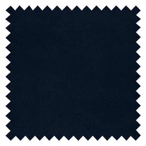 Sofa Lorcy (2-Sitzer) fluweel - Donkerblauw