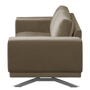 Sofa Lorcy (2-Sitzer) fluweel - Latte Macchiattokleurig