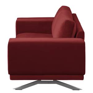 Sofa Lorcy (2-Sitzer) fluweel - Rood