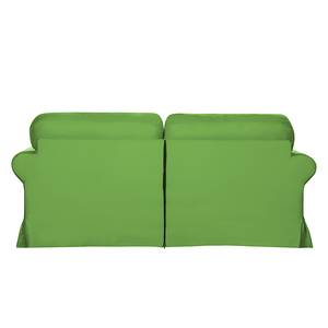 Sofa Louanne (3-Sitzer) Baumwollstoff Baumwollstoff - Grün