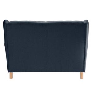 2-Sitzer Sofa Luro Webstoff Inas: Dunkelblau