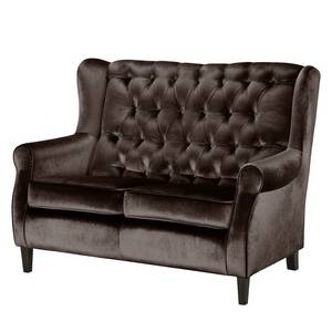 2-Sitzer Sofa Luro Samt Gala: Schoko