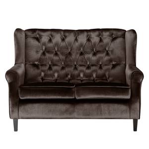 2-Sitzer Sofa Luro Samt - Samt Gala: Schoko