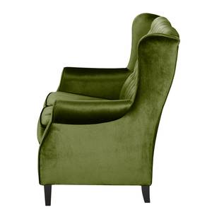 2-Sitzer Sofa Luro Samt Gala: Olivgrün