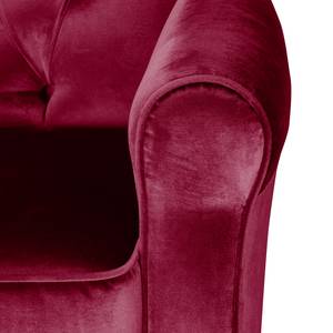 2-Sitzer Sofa Luro Samt - Samt Gala: Magenta