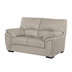 Sofa Luzzi (2-Sitzer) Echtleder Taupe