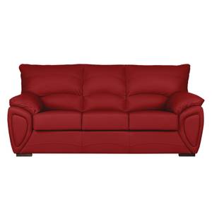 Sofa Luzzi (3-Sitzer) Echtleder Rot