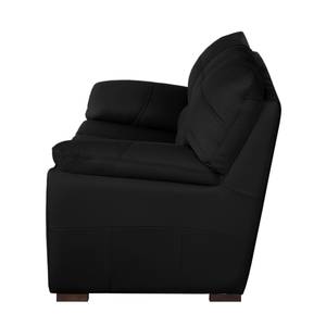 Sofa Luzzi (3-Sitzer) Echtleder Echtleder - Schwarz