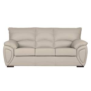 Sofa Luzzi (3-Sitzer) Echtleder Echtleder - Taupe