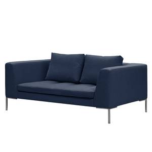 Sofa Madison (2-Sitzer) Webstoff Webstoff Milan: Dunkelblau