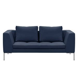 Sofa Madison (2-Sitzer) Webstoff Webstoff Milan: Dunkelblau