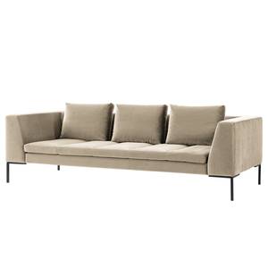 3-Sitzer Sofa MADISON Samt Shyla: Beige