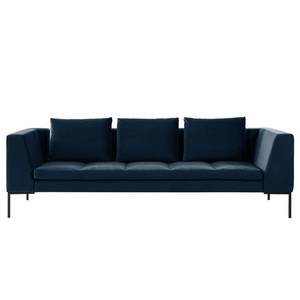 3-Sitzer Sofa MADISON Samt Shyla: Dunkelblau