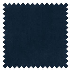 3-zits Bank MADISON fluweel - Velours Shyla: Donkerblauw