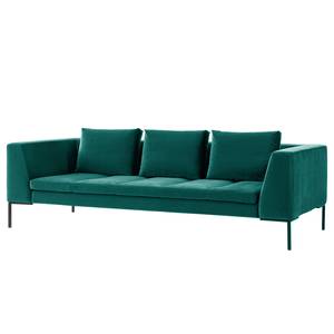 3-Sitzer Sofa MADISON Samt Shyla: Petrol