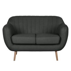 Sofa Maila I (2-Sitzer) Webstoff Anthrazit