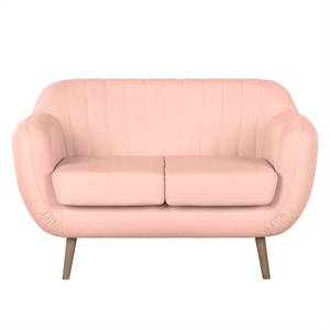 Sofa Maila II (2-Sitzer) Webstoff Pastellapricot