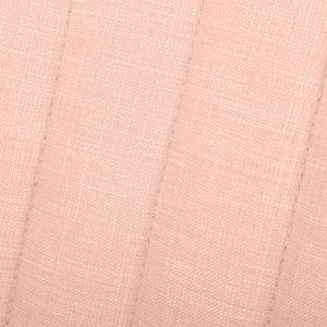 Bank Maila II (3-zits) roze geweven stof - Pastel abrikoos
