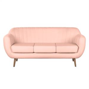 Sofa Maila II (3-Sitzer) Webstoff Webstoff - Pastellapricot