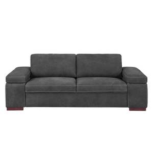 Sofa Maine (2-Sitzer) Echtleder Dunkelgrau